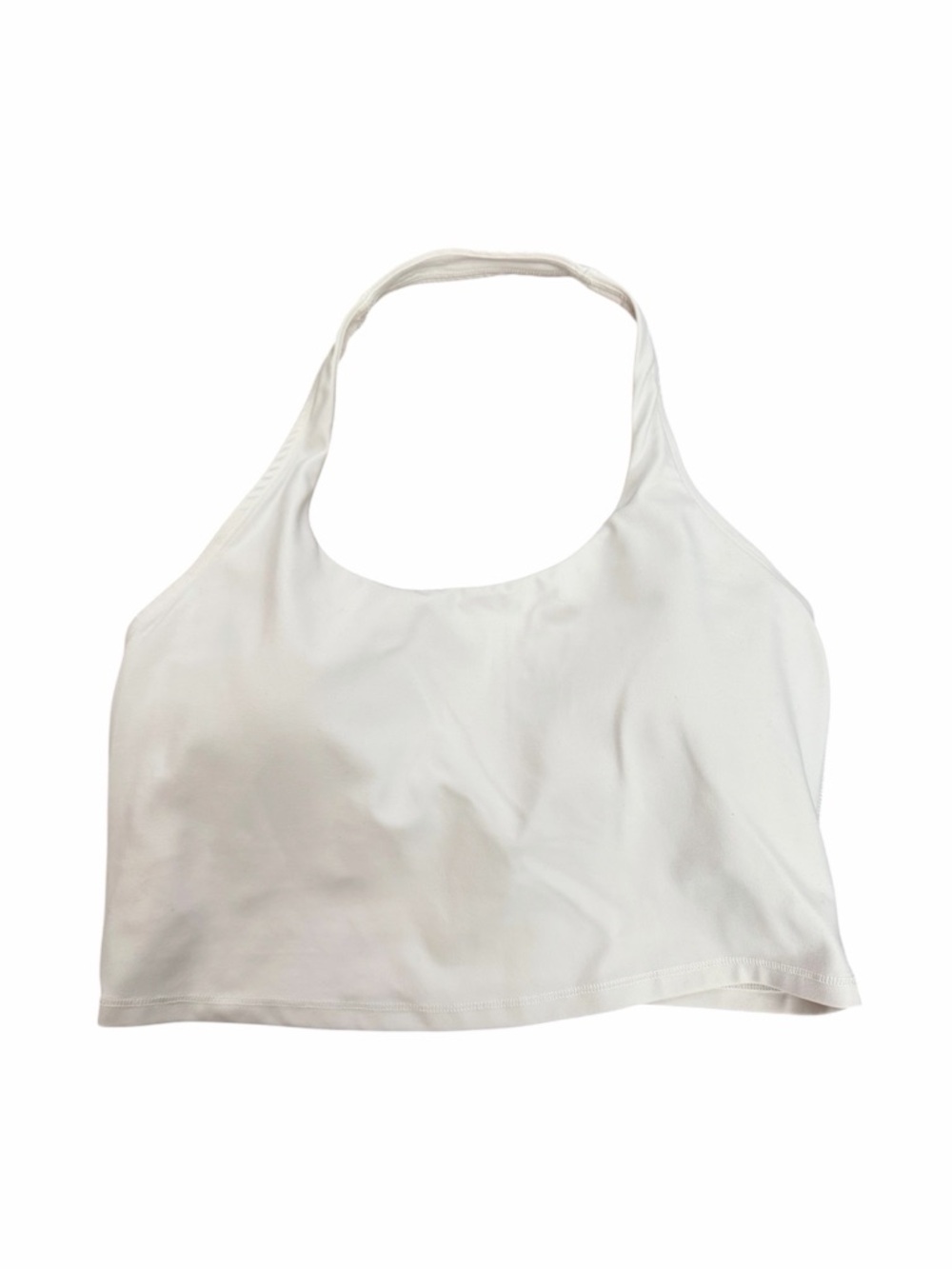 Athleta Women's White Halter Bralette Top